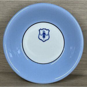 Buffalo China Lune Lamelle Blue White Bowl Kniffin Demarest Resaurante Ware NY